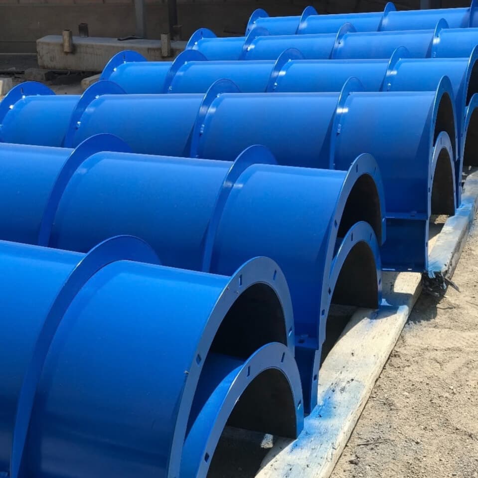 Fabricación de Encofrados Metálicos Circulares Para concreto